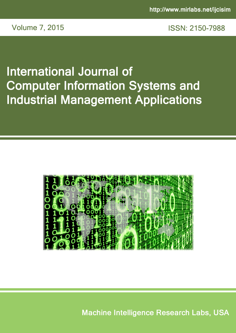 Onbevredigend inrichting makkelijk te gebruiken International Journal of Computer Information Systems and Industrial  Management Applications - IJCISIM - Homepage